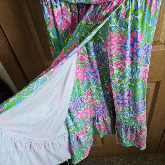 Lilly Pulitzer Juliet Midi Dress in Multi A Cherry On Top. - Picture 6 of 6
